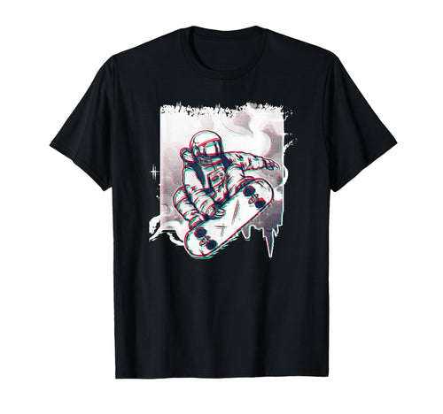 Space Astronaut Aesthetic Vaporwave T-Shirt - Custom Art Print for Adults - T-Shirt, Sweatshirt, Hoodie