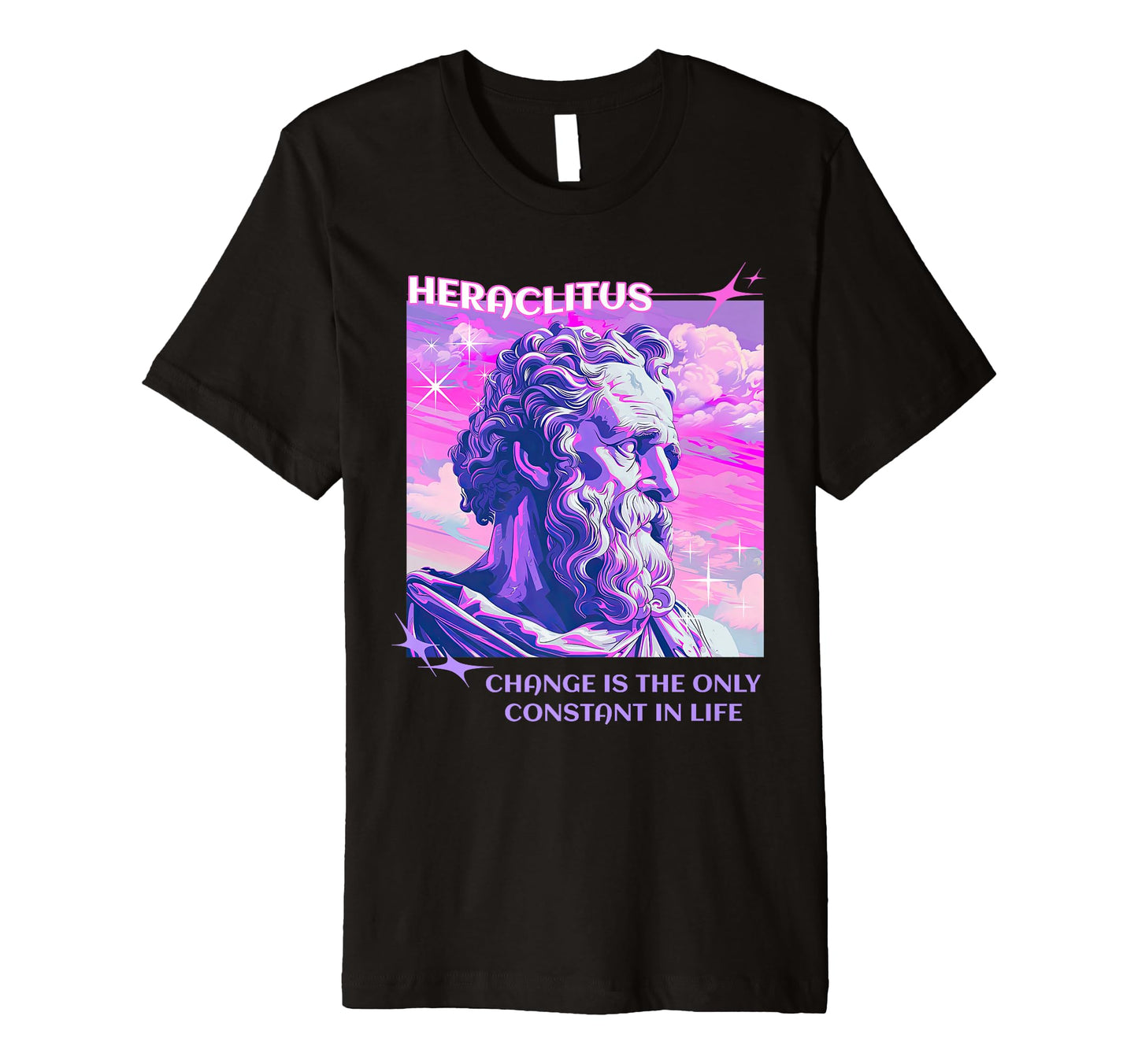 Stoic Philosopher Heraclitus Y2K T-Shirt - Novelty Apparel Men Women - T-Shirt, Sweatshirt, Hoodie