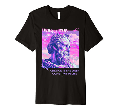 Stoic Philosopher Heraclitus Y2K T-Shirt - Novelty Apparel Men Women - T-Shirt, Sweatshirt, Hoodie