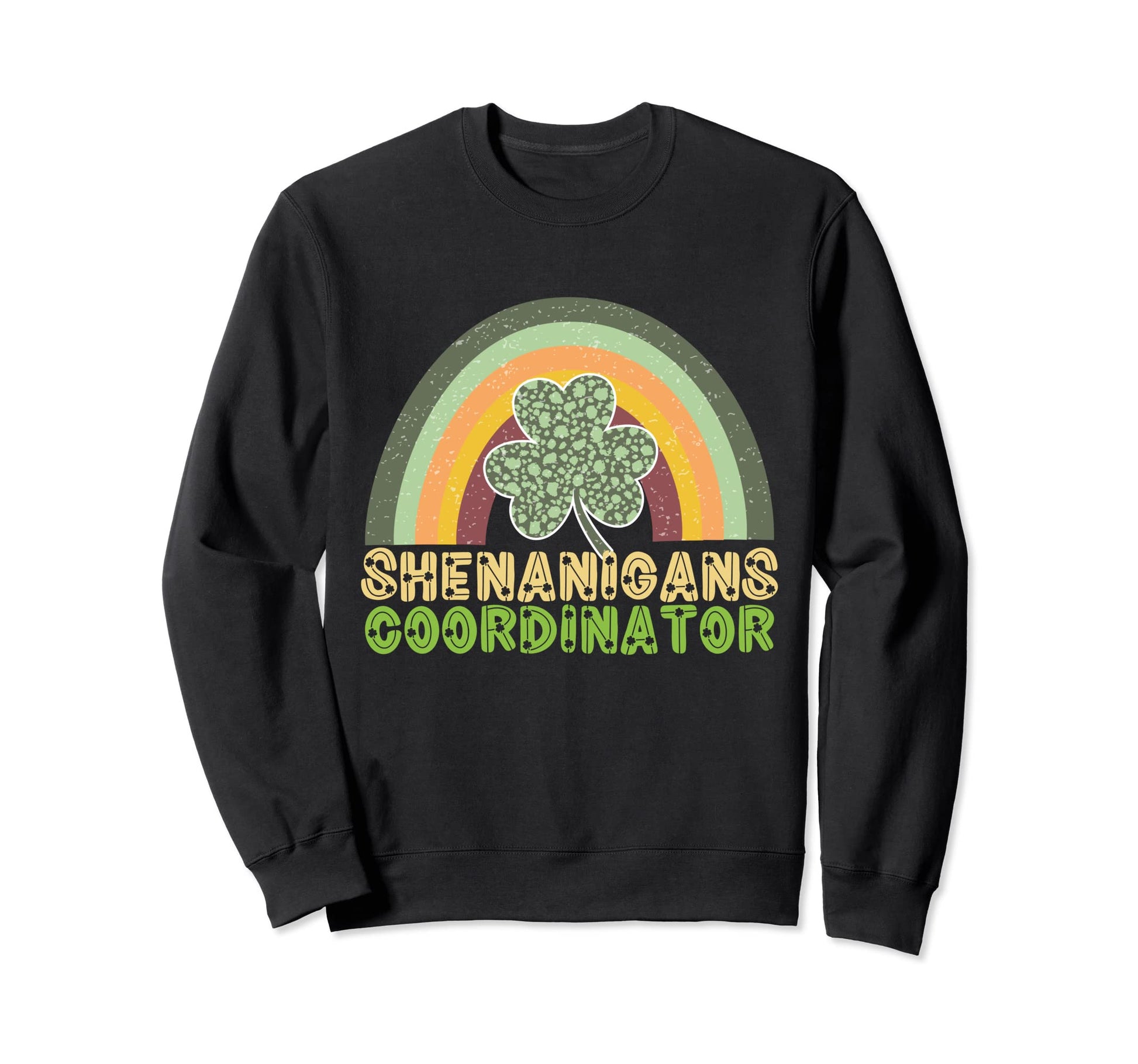 Shenanigans Coordinator Rainbow Sweatshirt - Minimalist Print Men Women - T-Shirt, Sweatshirt, Hoodie
