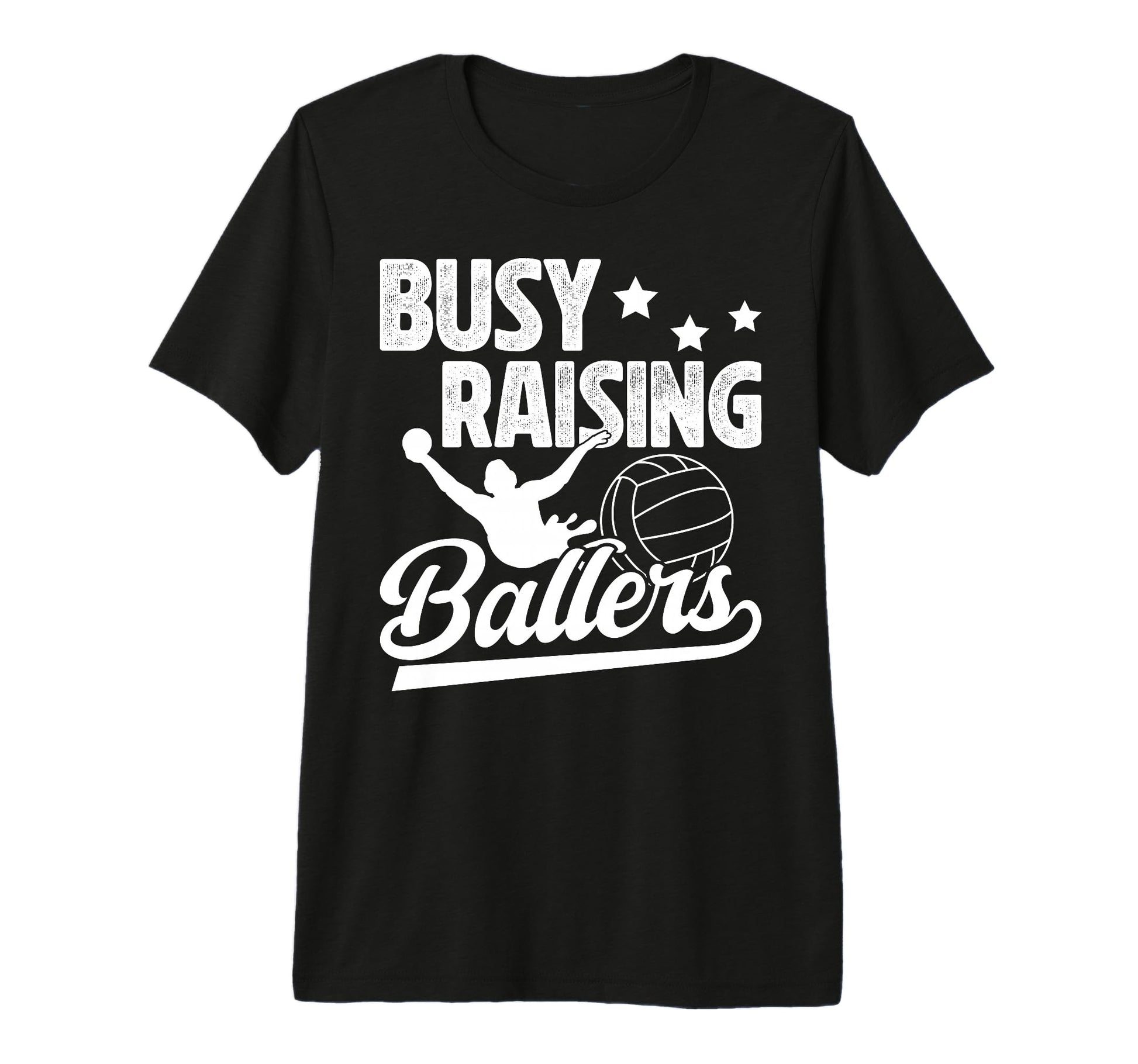 Mens Raising Ballers Water Polo Dad T-Shirt - Trendy Graphic Men Women - T-Shirt, Sweatshirt, Hoodie