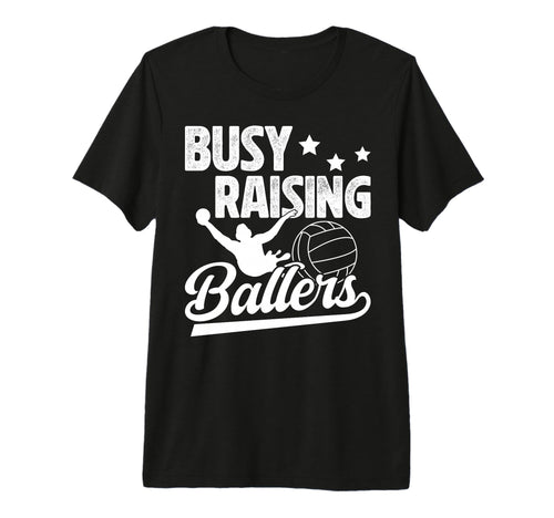 Mens Raising Ballers Water Polo Dad T-Shirt - Trendy Graphic Men Women - T-Shirt, Sweatshirt, Hoodie
