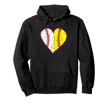 Primitive Baseball Mom Softball Hoodie - Minimalist Print for Adults - T-Shirt, Sweatshirt, Hoodie