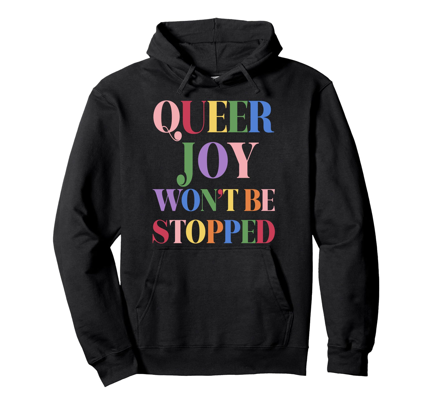 You Cant Ban Queer Joy Floral Lesbian Hoodie - Minimalist Print Unisex - T-Shirt, Sweatshirt, Hoodie