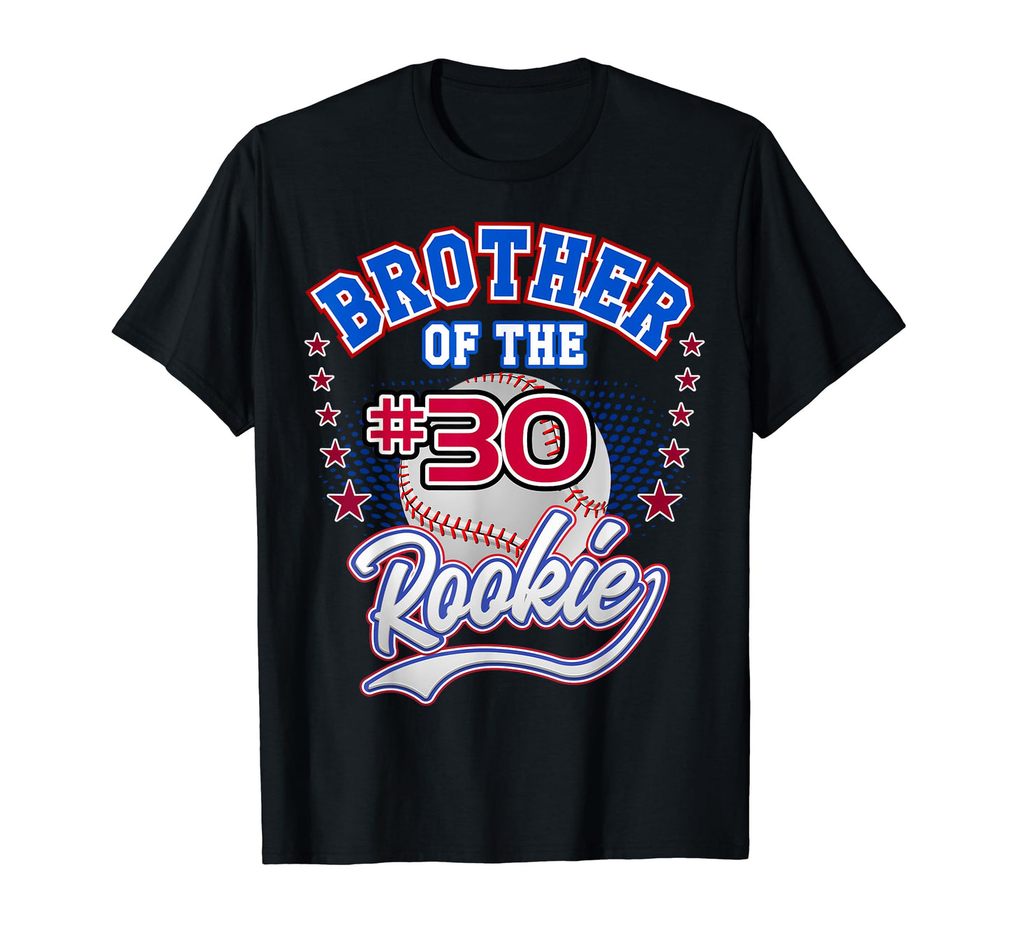 Brother Rookie 30Th Birthday T-Shirt - Aesthetic Graphic for Adults - T-Shirt, Sweatshirt, Hoodie