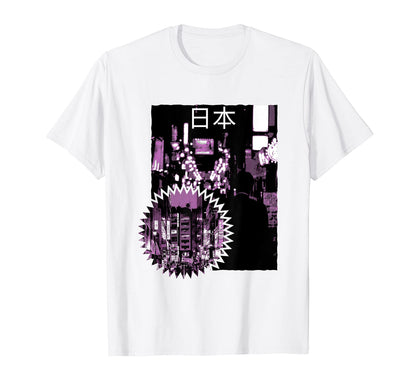Japan 80S 90S Tokyo Osaka Vaporwave T-Shirt - Casual Everyday Wear Unisex - T-Shirt, Sweatshirt, Hoodie