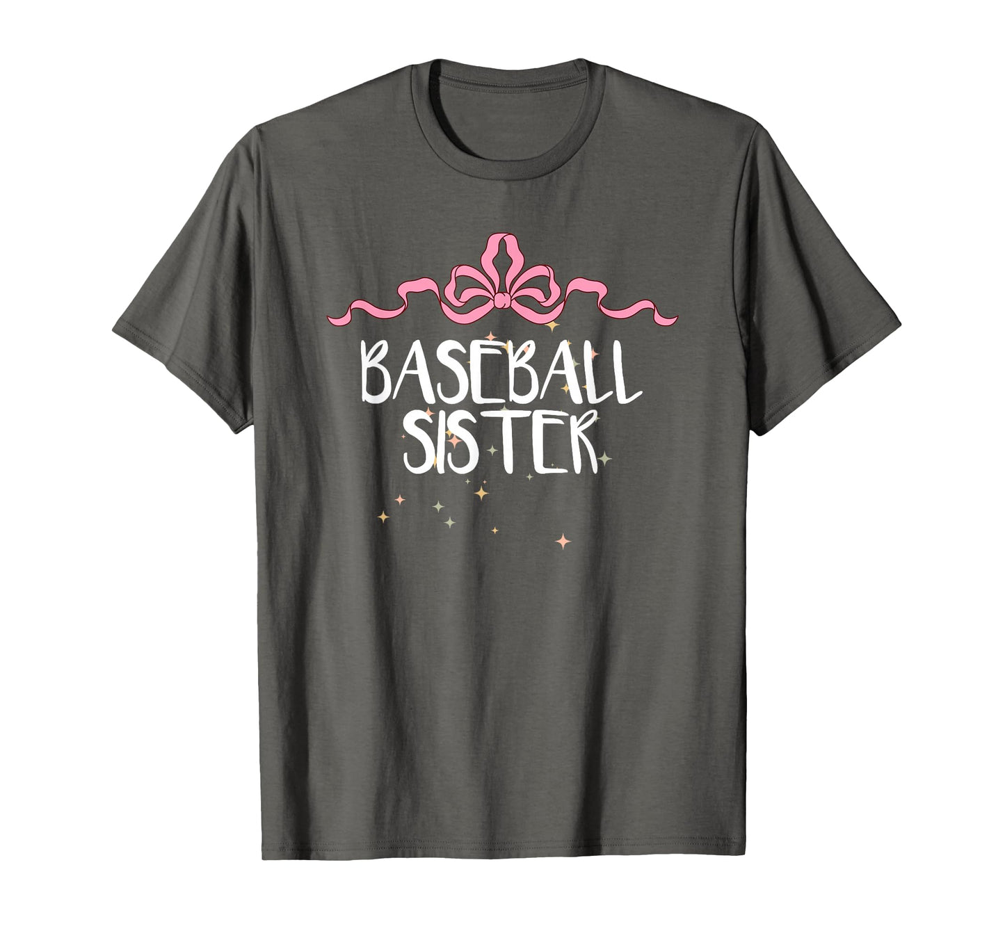 Funny Baseball Sister Coquette Art T-Shirt - Fun Novelty Design for Adults - T-Shirt, Sweatshirt, Hoodie