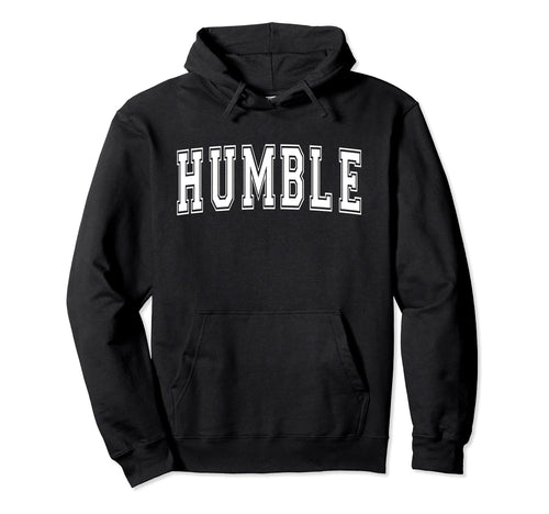 Humble Tx Texas Usa Sports Varsity Hoodie - Minimalist Print for Adults - T-Shirt, Sweatshirt, Hoodie