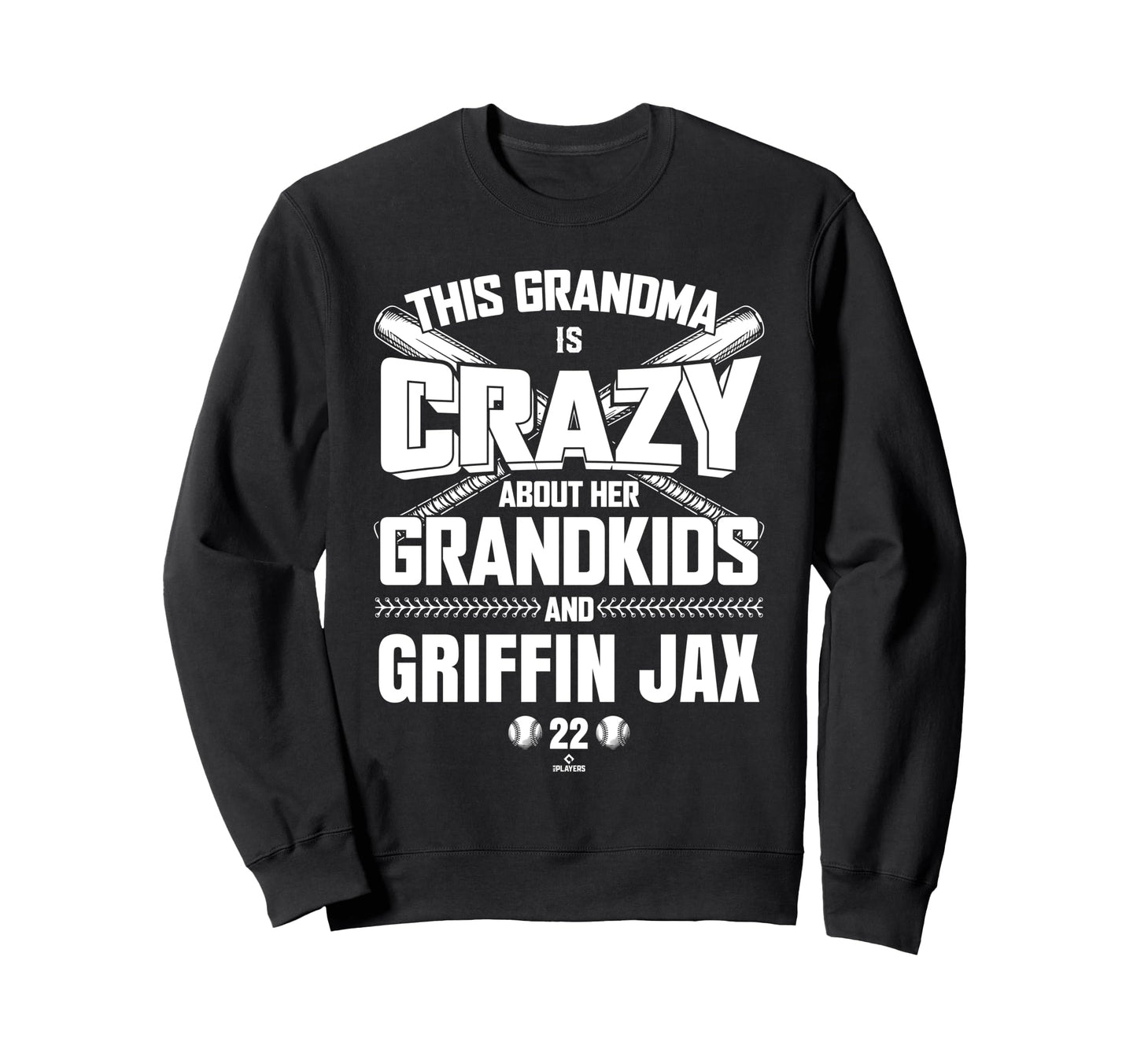 Grandma Crazy Griffin Jax Sweatshirt - Custom Art Print for Adults - T-Shirt, Sweatshirt, Hoodie