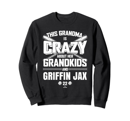 Grandma Crazy Griffin Jax Sweatshirt - Custom Art Print for Adults - T-Shirt, Sweatshirt, Hoodie