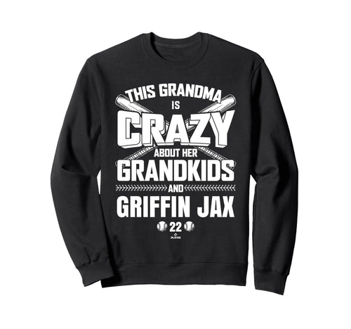 Grandma Crazy Griffin Jax Sweatshirt - Custom Art Print for Adults - T-Shirt, Sweatshirt, Hoodie