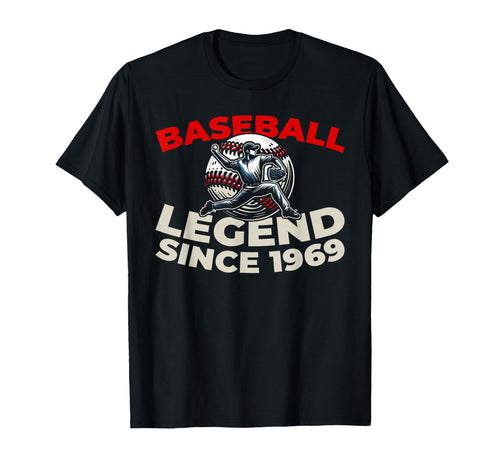Born 1969 Sport Team Player Baseballer T-Shirt - Unique Graphic Unisex - T-Shirt, Sweatshirt, Hoodie
