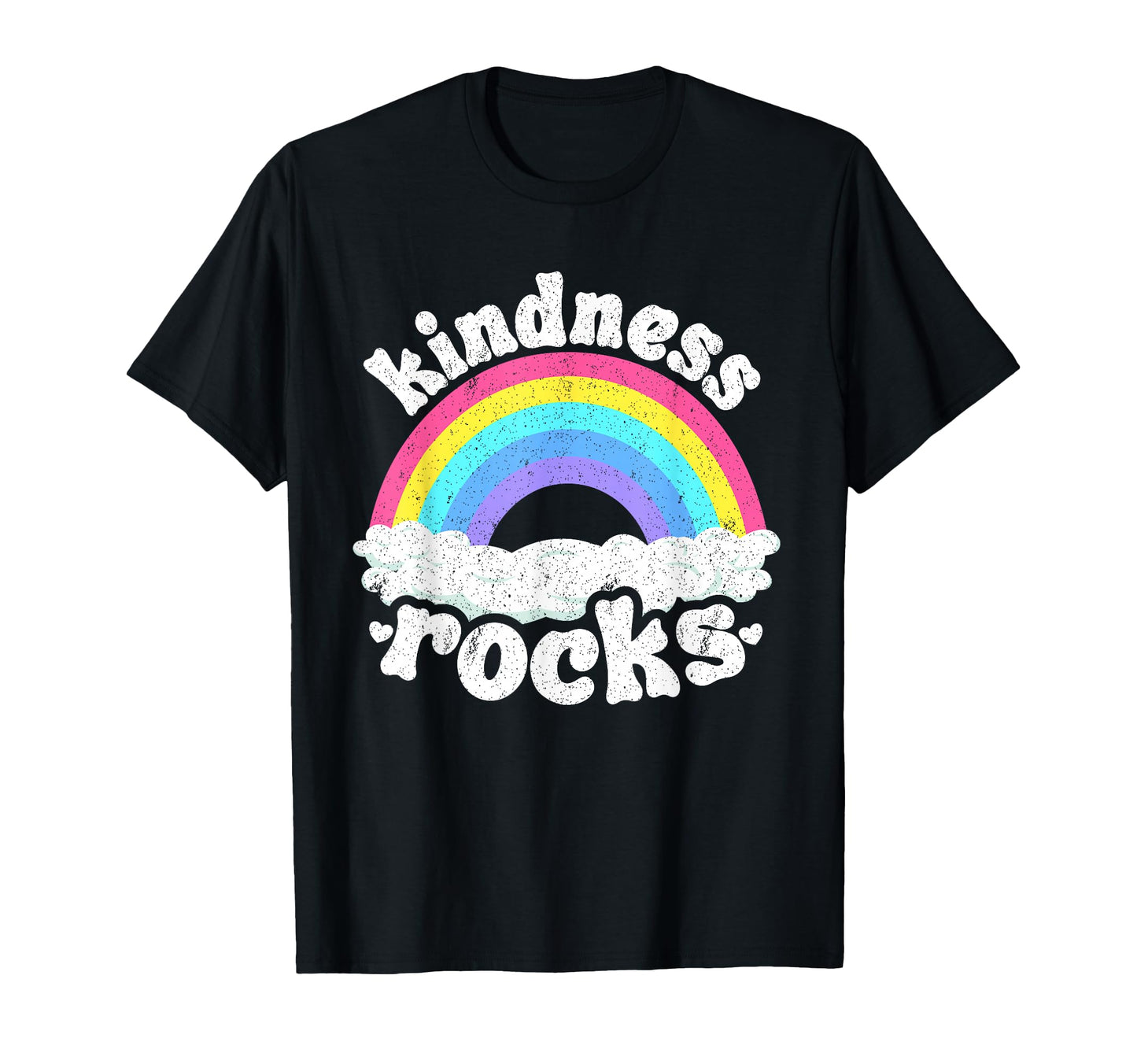 Anti Bullying Hippie Teacher Rainbow T-Shirt - Fun Novelty Design Unisex - T-Shirt, Sweatshirt, Hoodie