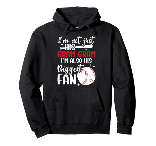 Proud Baseball Gram Gram Baseball Player Hoodie - Graphic Print for Adults - T-Shirt, Sweatshirt, Hoodie