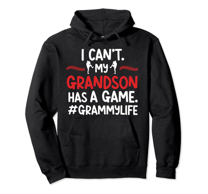 Grammy Life Baseball Grammy Baseball Player Hoodie - Trendy Graphic Unisex - T-Shirt, Sweatshirt, Hoodie