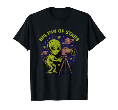 Funny Alien Astronomy T-Shirt - Fun Novelty Design Men Women - T-Shirt, Sweatshirt, Hoodie