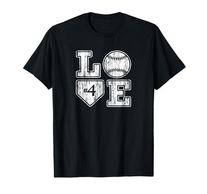 Love Baseball Softball Mom T-Shirt - Fun Novelty Design Men Women - T-Shirt, Sweatshirt, Hoodie