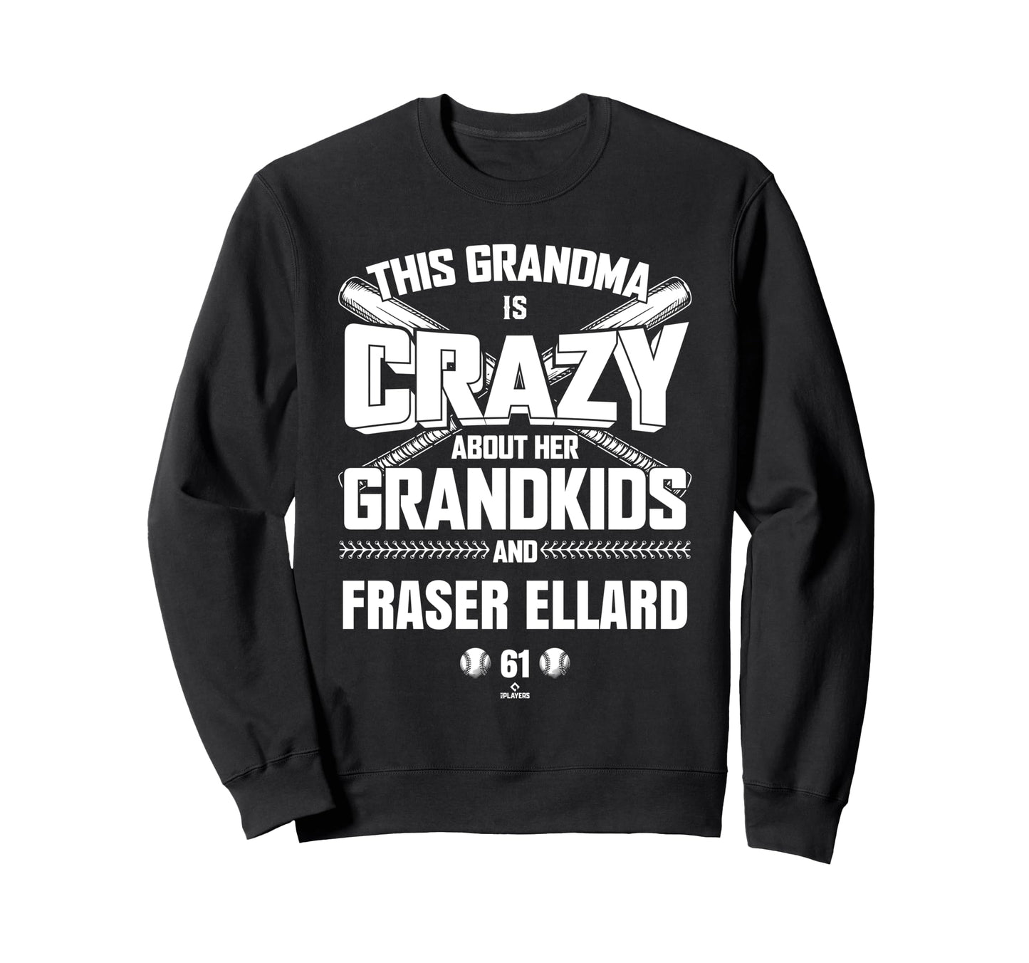 Grandma Crazy Fraser Ellard Chicago Sweatshirt - Novelty Apparel Men Women - T-Shirt, Sweatshirt, Hoodie