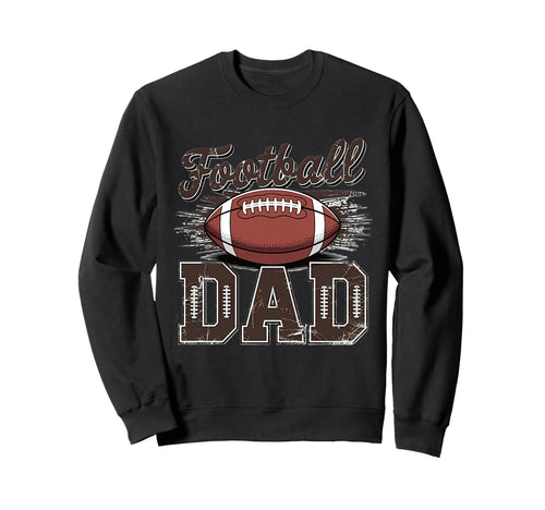 Proud Football Dad Game Day Sweatshirt - Minimalist Print for Adults - T-Shirt, Sweatshirt, Hoodie