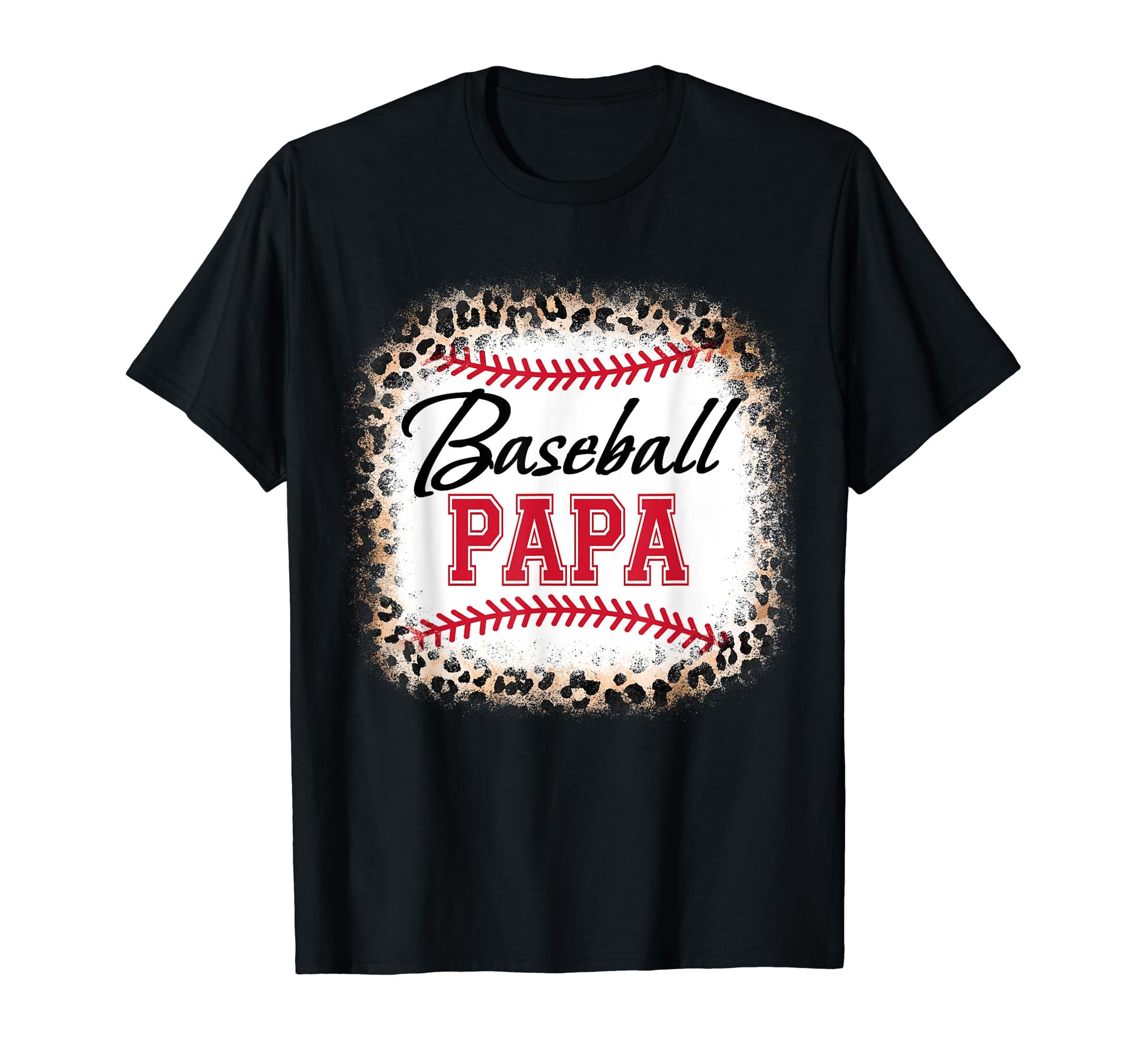 Baseball Dad Papa Fathers Day T-Shirt - Trendy Graphic Unisex - T-Shirt, Sweatshirt, Hoodie