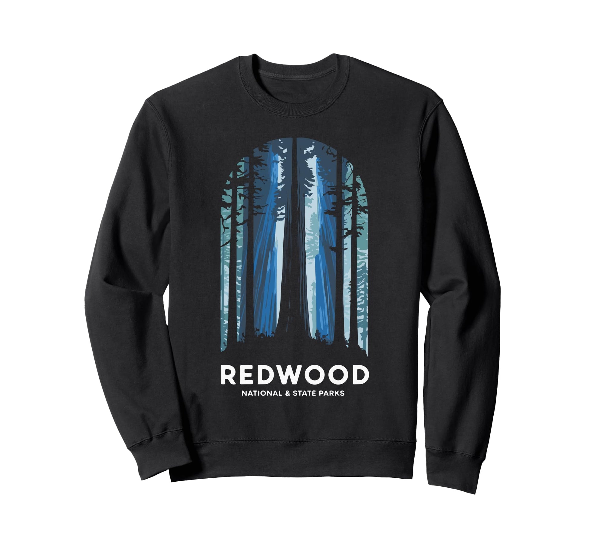 Redwood National State Parks Usa Sweatshirt - Aesthetic Graphic Unisex - T-Shirt, Sweatshirt, Hoodie