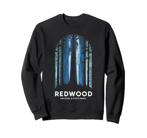 Redwood National State Parks Usa Sweatshirt - Aesthetic Graphic Unisex - T-Shirt, Sweatshirt, Hoodie