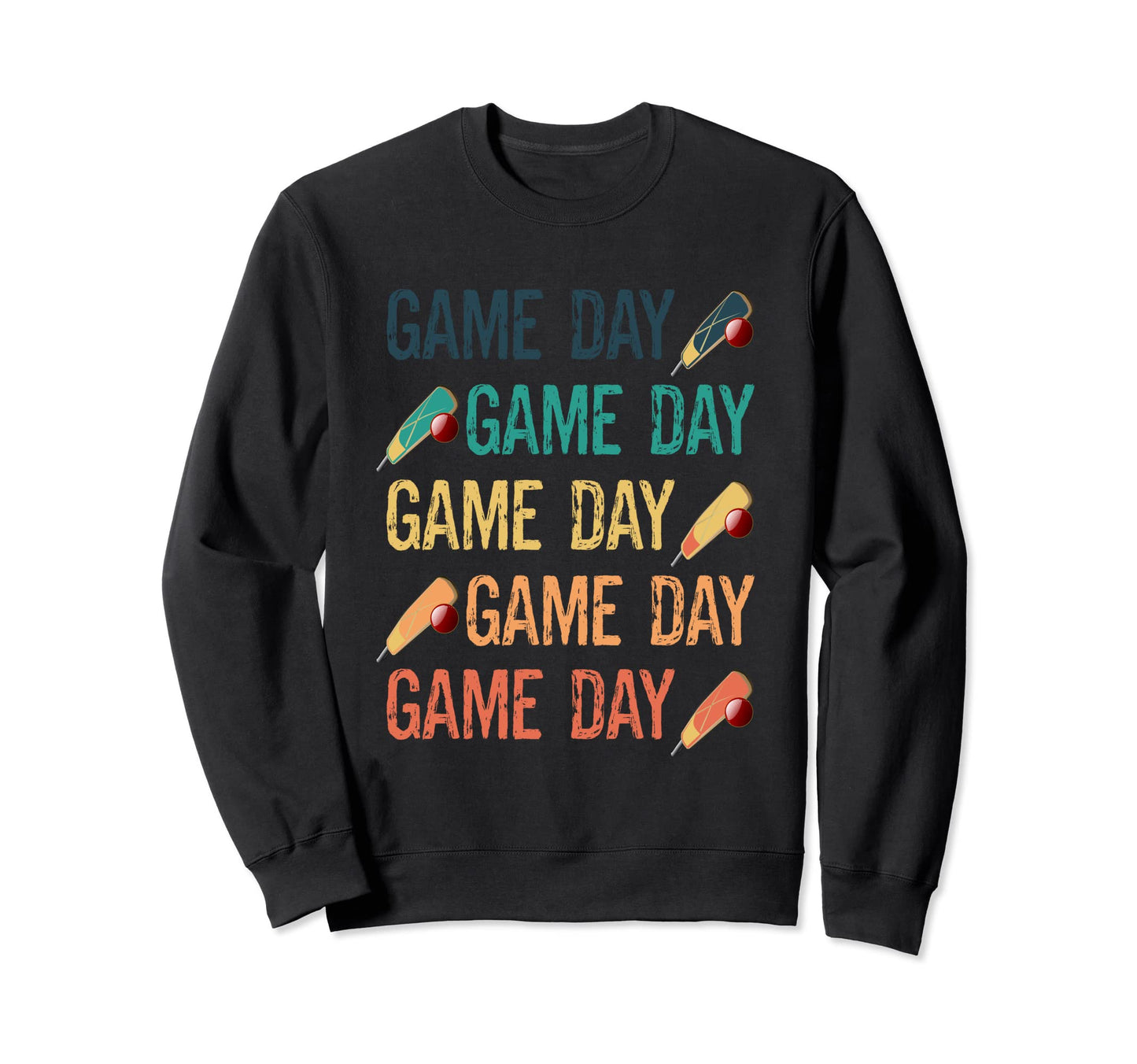 Funny Cricket Lovers Fan Player Team Sweatshirt - Graphic Print Men Women - T-Shirt, Sweatshirt, Hoodie