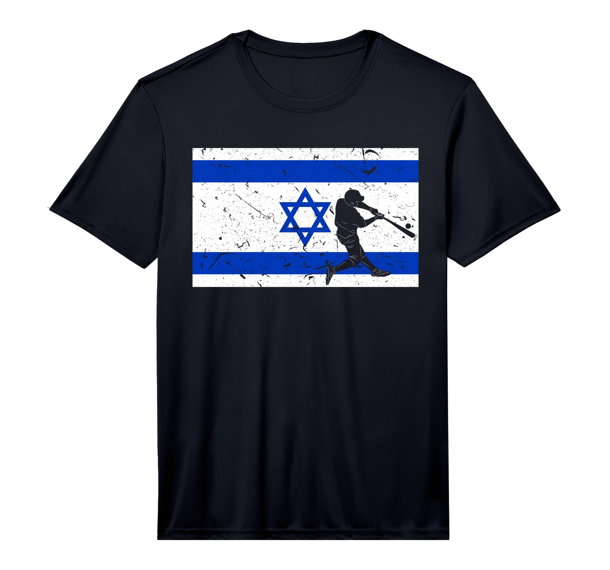 Baseball League Israel Flag National Team T-Shirt - Novelty Apparel Unisex - T-Shirt, Sweatshirt, Hoodie