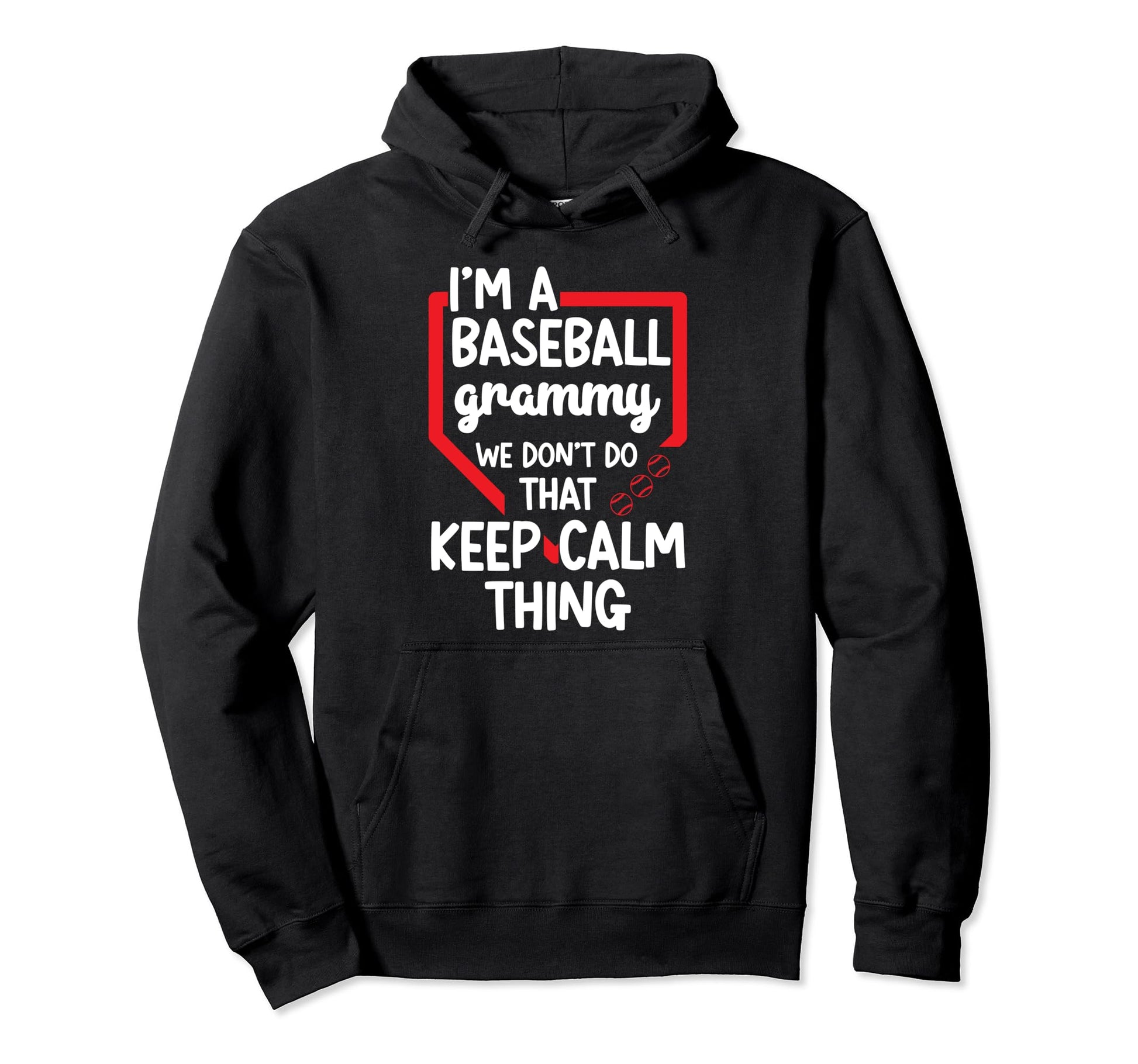 Im Baseball Grammy Grandma Grammy Hoodie - Custom Art Print Men Women - T-Shirt, Sweatshirt, Hoodie