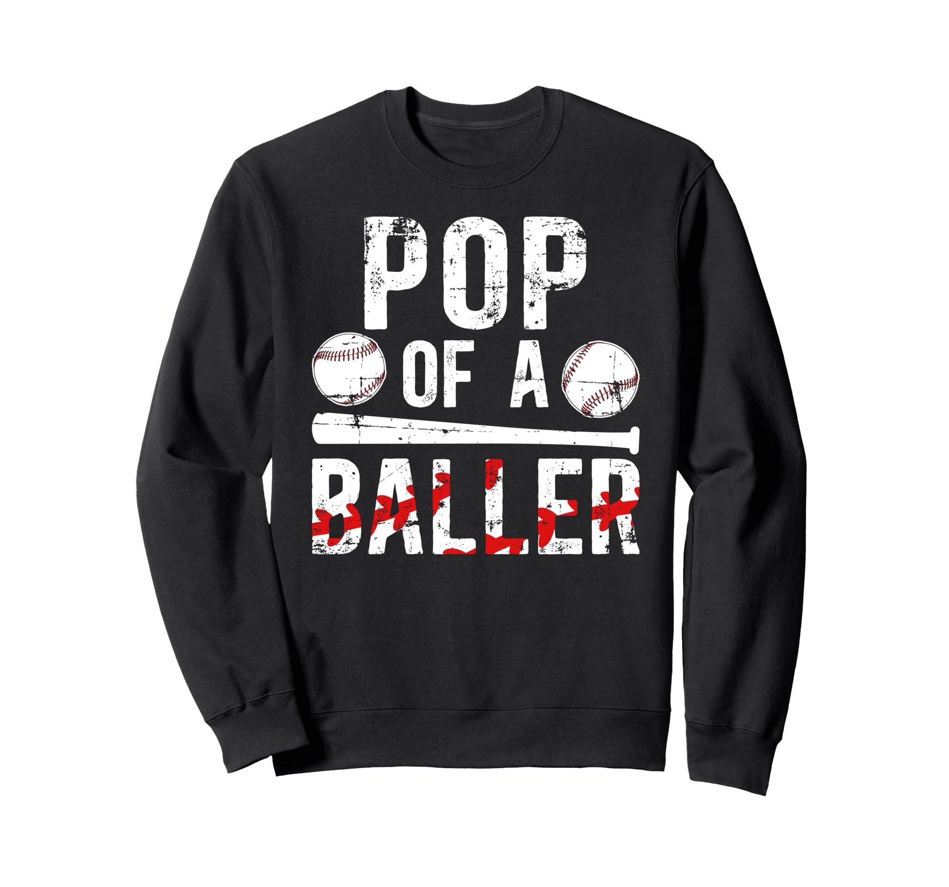 Pop Baller Baseball Pop Baseball Sweatshirt - Aesthetic Graphic for Adults - T-Shirt, Sweatshirt, Hoodie