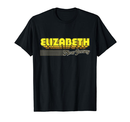 Elizabeth New Jersey Stripes T-Shirt - Casual Everyday Wear Men Women - T-Shirt, Sweatshirt, Hoodie