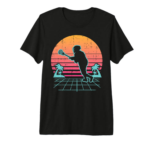Lacrosse Vaporwave Aesthetic 80S 90S T-Shirt - Unique Graphic for Adults - T-Shirt, Sweatshirt, Hoodie