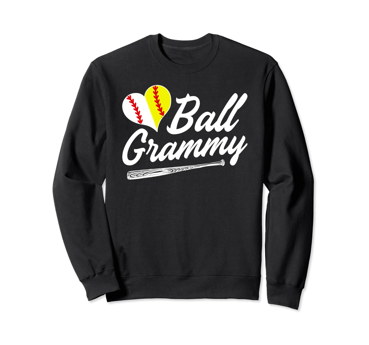 Ball Grammy Softball Baseball Sweatshirt - Custom Art Print Men Women - T-Shirt, Sweatshirt, Hoodie