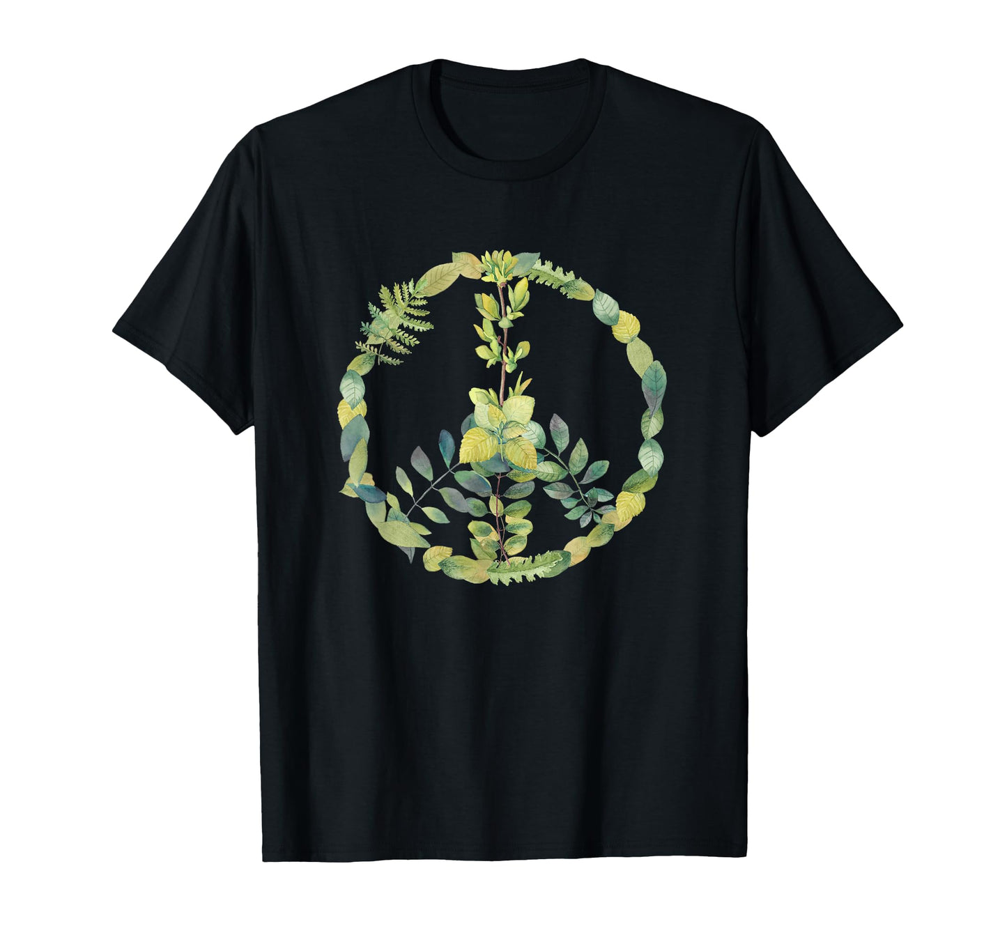 Peace Love 60S 70S Flower Power T-Shirt - Fun Novelty Design Men Women - T-Shirt, Sweatshirt, Hoodie