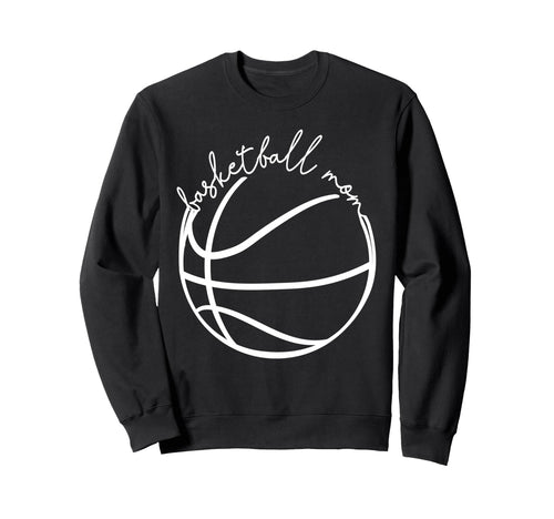 Basketball Mom Game Day Basketball Mama Sweatshirt - Graphic Print Unisex - T-Shirt, Sweatshirt, Hoodie