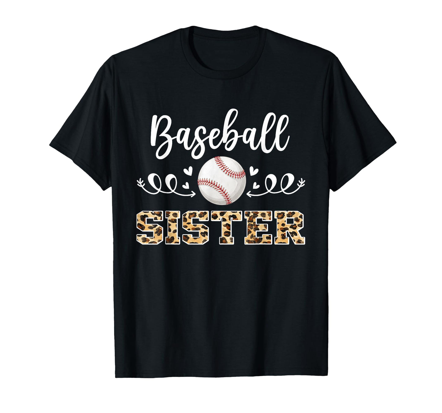 Baseball Sister Funny Baseball Player T-Shirt - Minimalist Print Men Women - T-Shirt, Sweatshirt, Hoodie