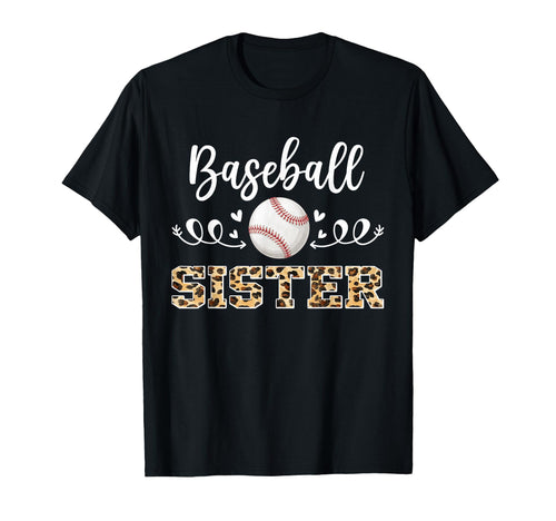Baseball Sister Funny Baseball Player T-Shirt - Minimalist Print Men Women - T-Shirt, Sweatshirt, Hoodie