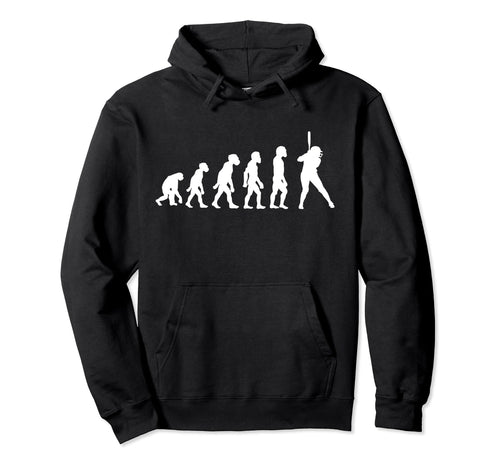 Funny Human Softball Player Hoodie - Fun Novelty Design for Adults - T-Shirt, Sweatshirt, Hoodie
