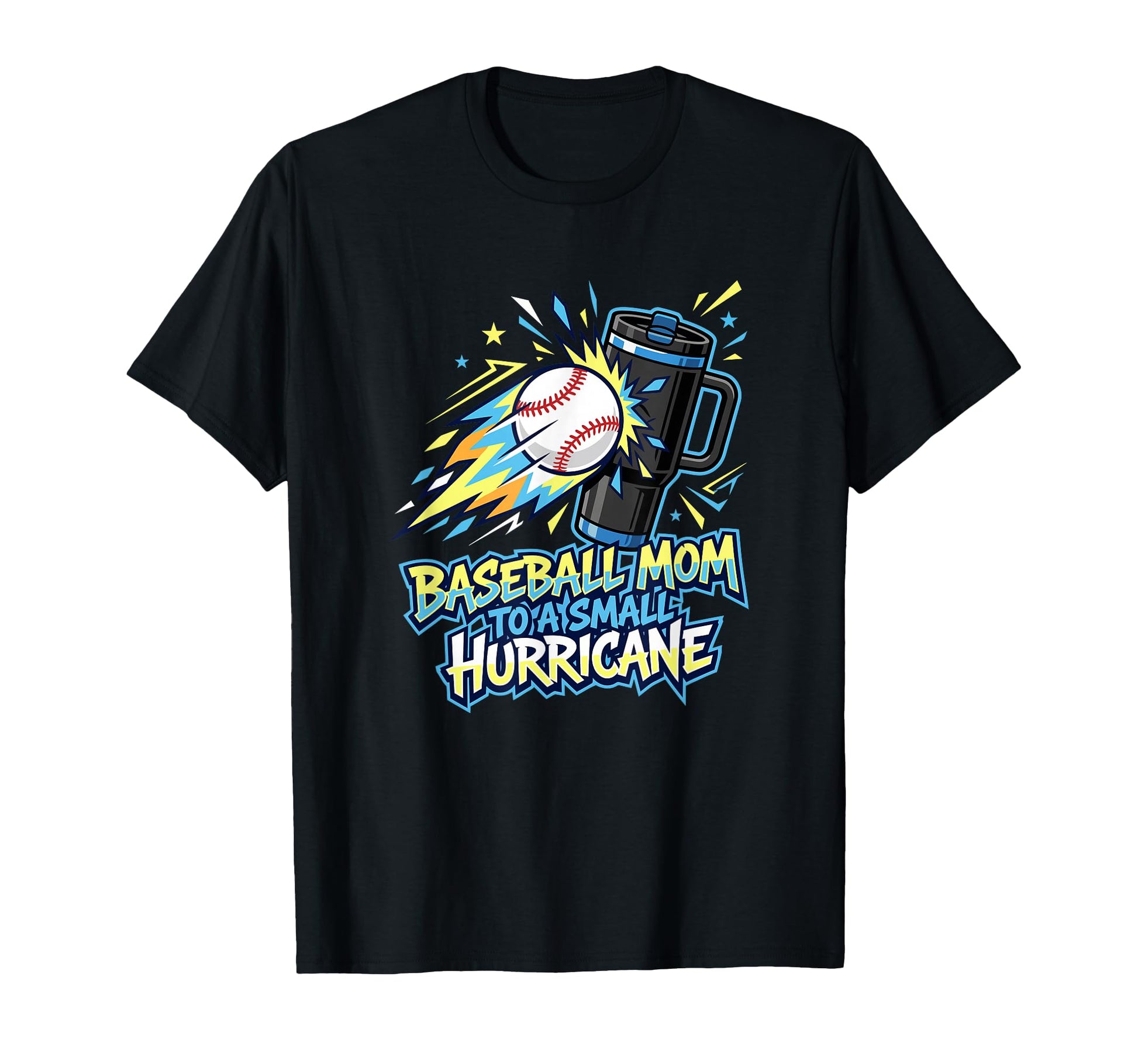 Baseball Mom To Small Hurricane T-Shirt - Streetwear Style for Adults - T-Shirt, Sweatshirt, Hoodie