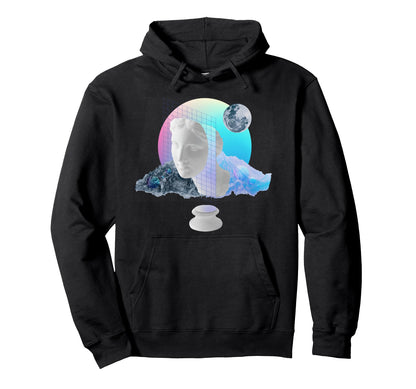 Greek Statue Art Collage Japanese Hoodie - Casual Everyday Wear Men Women - T-Shirt, Sweatshirt, Hoodie