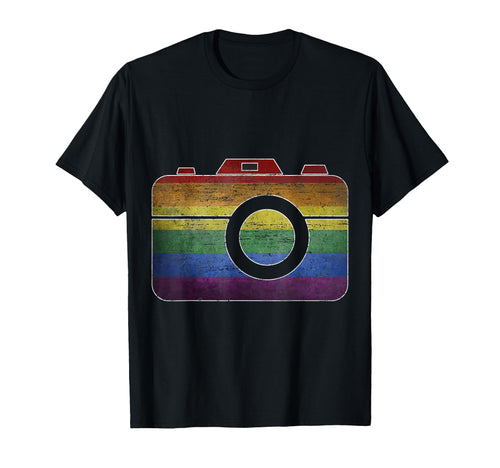 Colorful Camera Charm T-Shirt - Aesthetic Graphic Men Women - T-Shirt, Sweatshirt, Hoodie