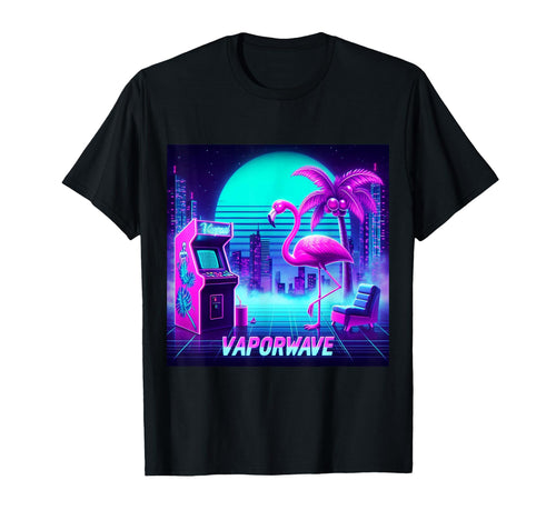 Vaporwave Aesthetic 80S 90S Vaporwave T-Shirt - Minimalist Print Unisex - T-Shirt, Sweatshirt, Hoodie