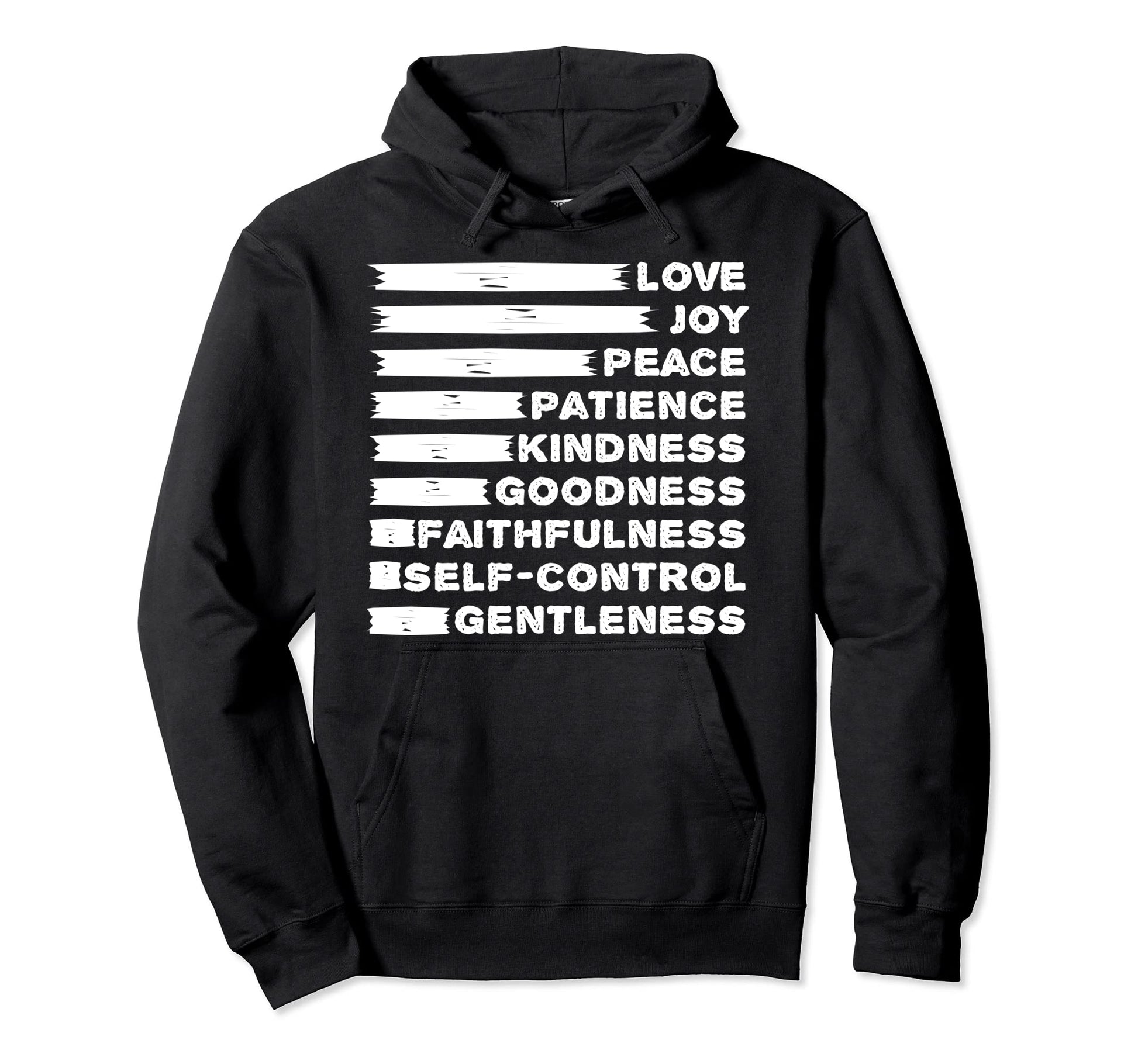 Fruit Spirit Christian Bible Verse Love Hoodie - Custom Art Print Unisex - T-Shirt, Sweatshirt, Hoodie