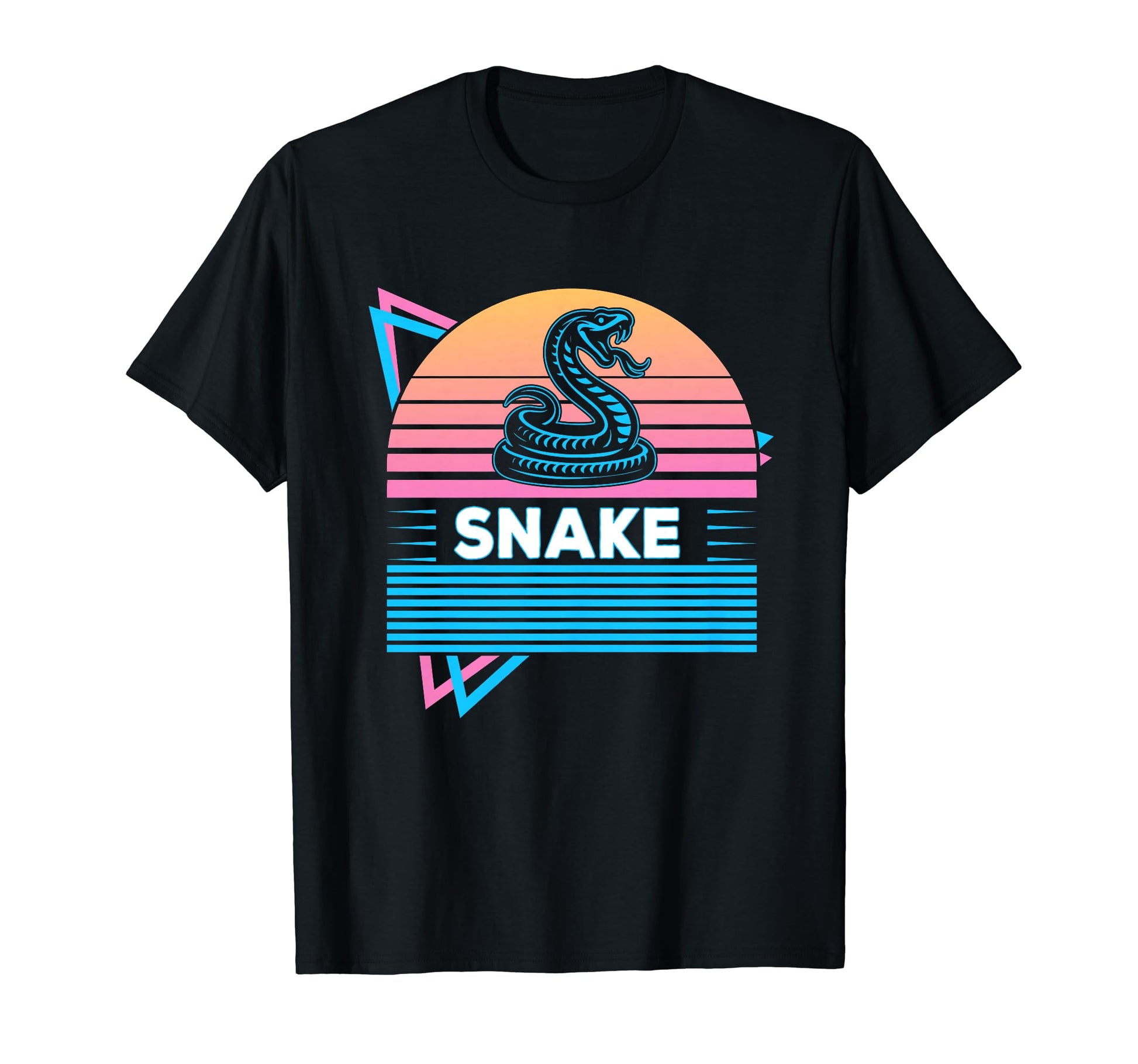 Snake Vaporwave Aesthetic T-Shirt - Unique Graphic Unisex - T-Shirt, Sweatshirt, Hoodie