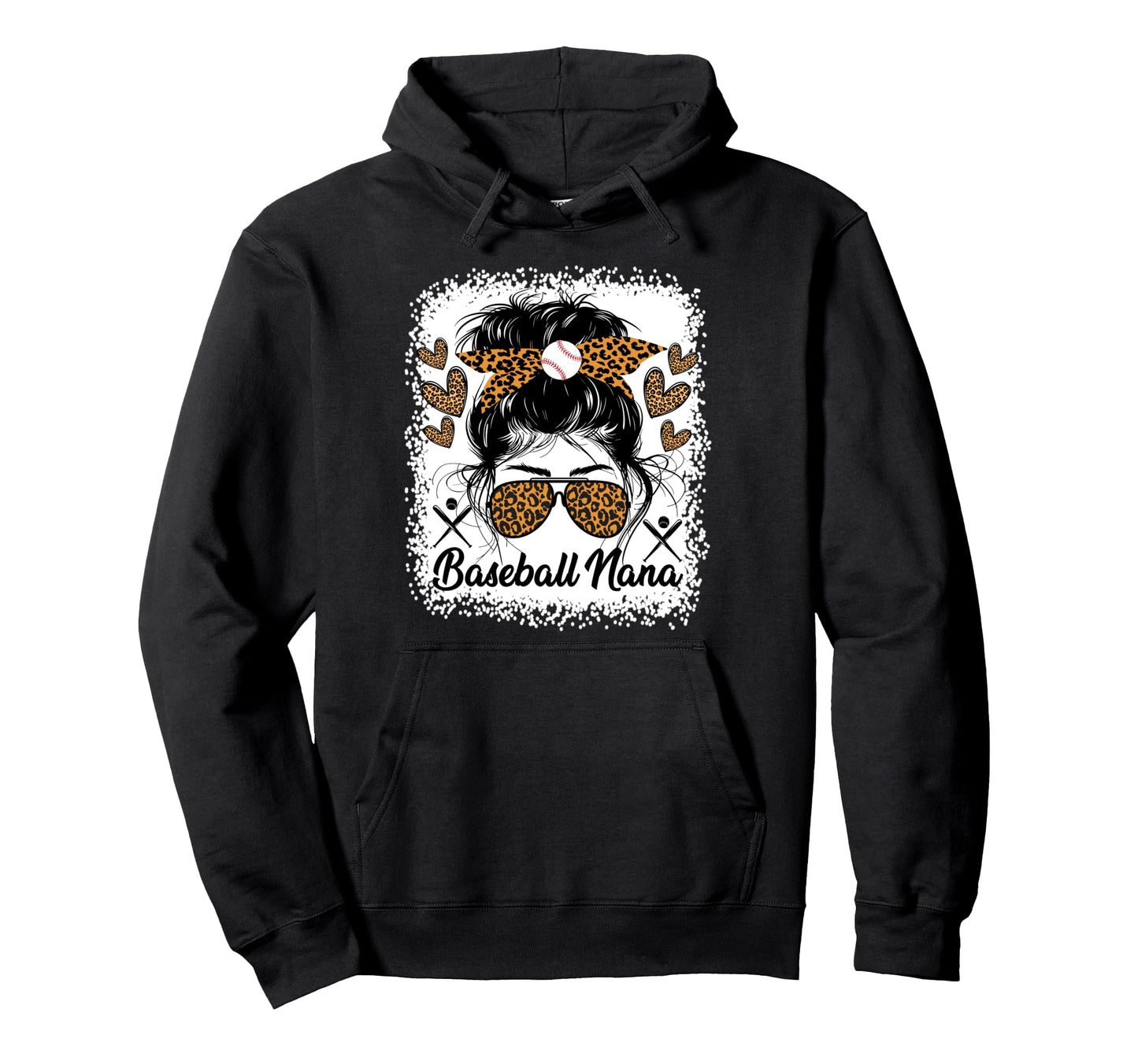 Baseball Nana Baseball Player Sports Hoodie - Streetwear Style Unisex - T-Shirt, Sweatshirt, Hoodie