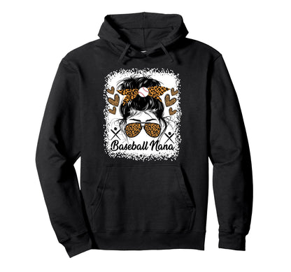 Baseball Nana Baseball Player Sports Hoodie - Streetwear Style Unisex - T-Shirt, Sweatshirt, Hoodie