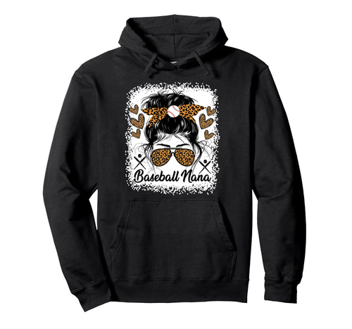 Baseball Nana Baseball Player Sports Hoodie - Streetwear Style Unisex - T-Shirt, Sweatshirt, Hoodie
