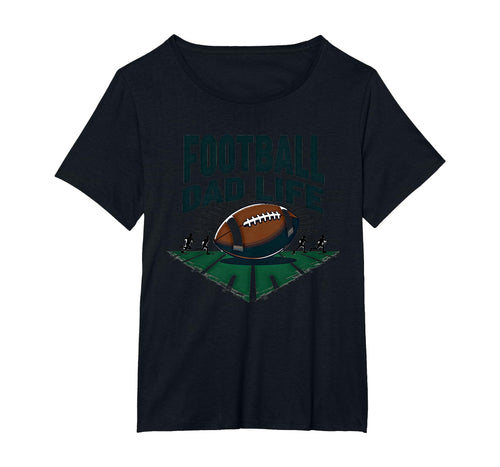 Football Dad Life Proud Father Game Day T-Shirt - Custom Art Print Unisex - T-Shirt, Sweatshirt, Hoodie