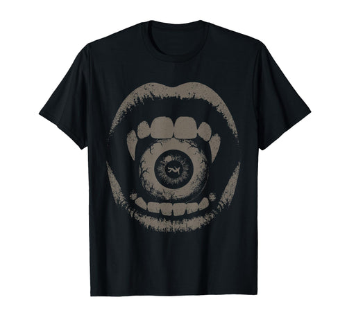 Vampire Fangs Eyeball Grunge Goth T-Shirt - Unique Graphic Men Women - T-Shirt, Sweatshirt, Hoodie