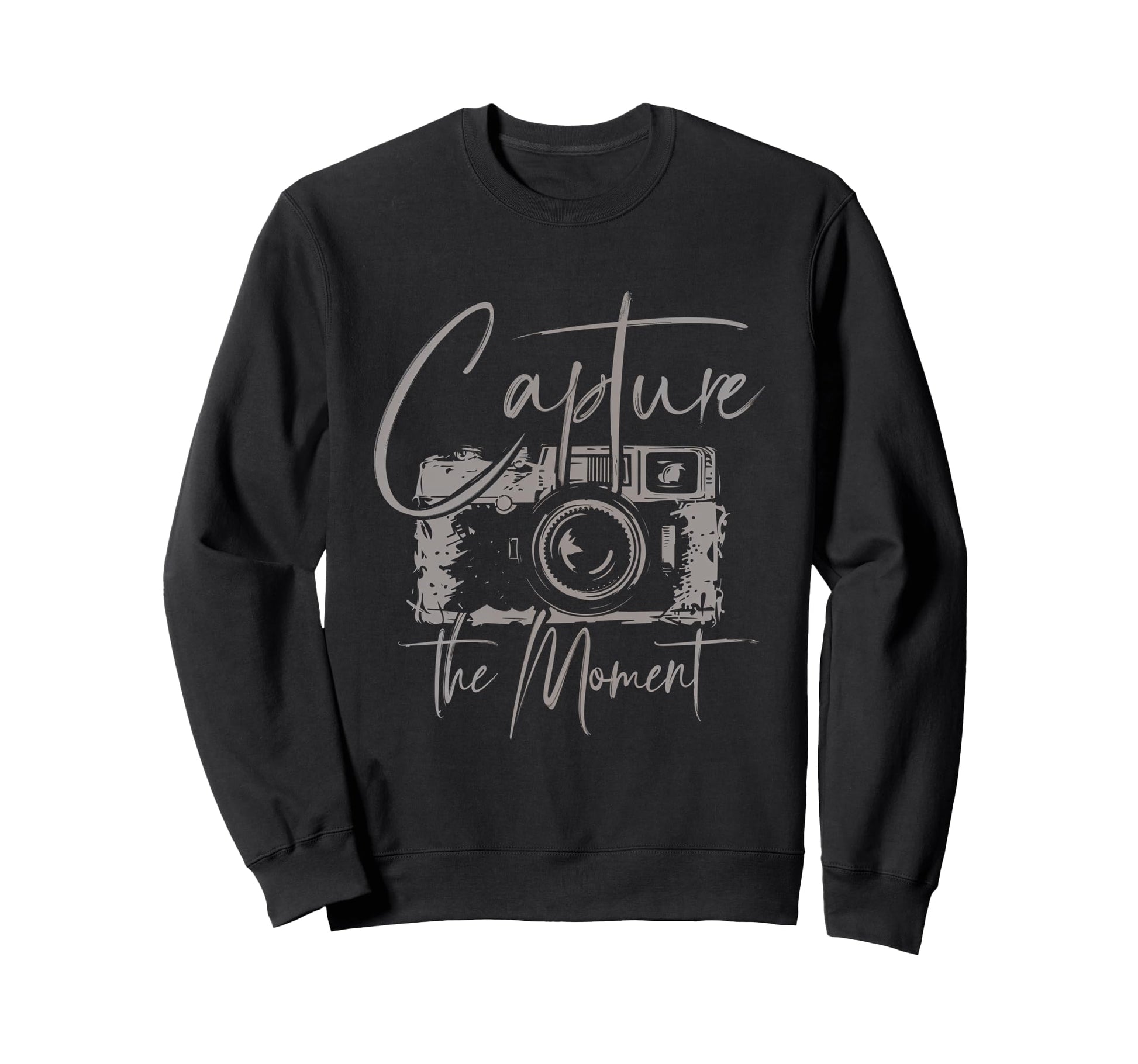 Capture Moment Photography Sweatshirt - Streetwear Style Men Women - T-Shirt, Sweatshirt, Hoodie